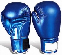 Boxing Gloves in Artificial Leather DX Shine Pre-formed Molded,Having Softness 2 Inches Velcro Strap