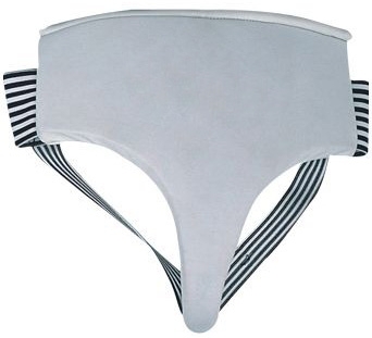Groin Guard Made of PU / Soft Eva / Polyester / Plastic Cup