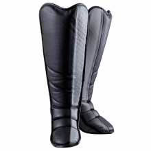 Shin Guard Made of Light Rubber / PU / Artifical Leather