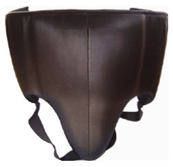 Groin Guard Made of PU / Soft Eva / Polyester / Plastic Cup