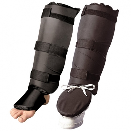  Shin Guard Made of Light Rubber / PU / Artificial Leather