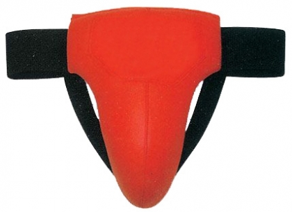 Groin Guard Made of PU / Soft Eva / Polyester / Plastic Cup