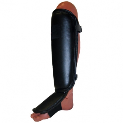 Shin Guard Made of Light Rubber / PU / Artificial Leather